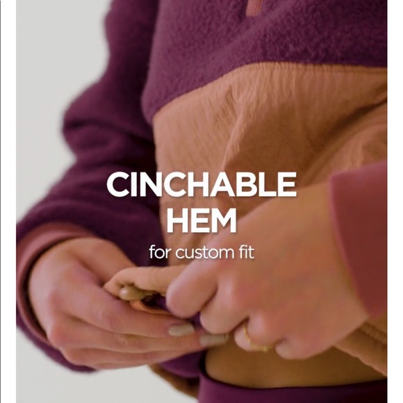 Fabletics Mallory Fleece Pullover NWT - Picture 6 of 16